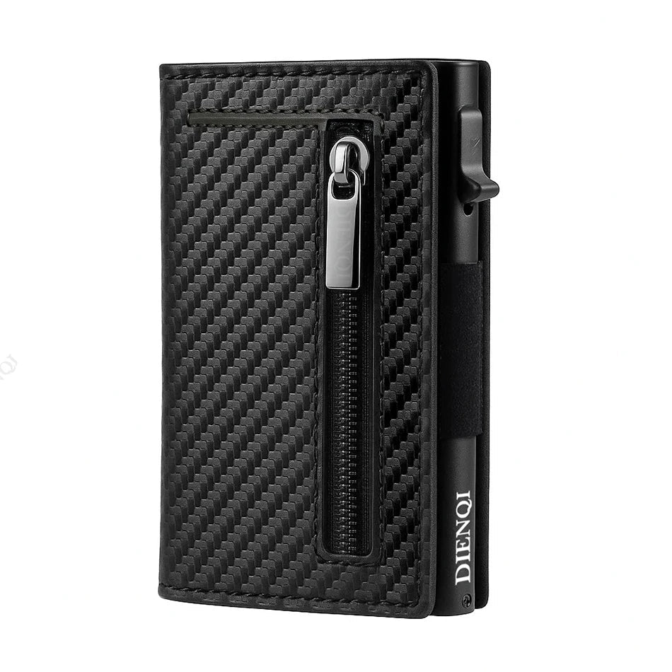 Magnetic RFID Pop-Up Card Holder Wallet