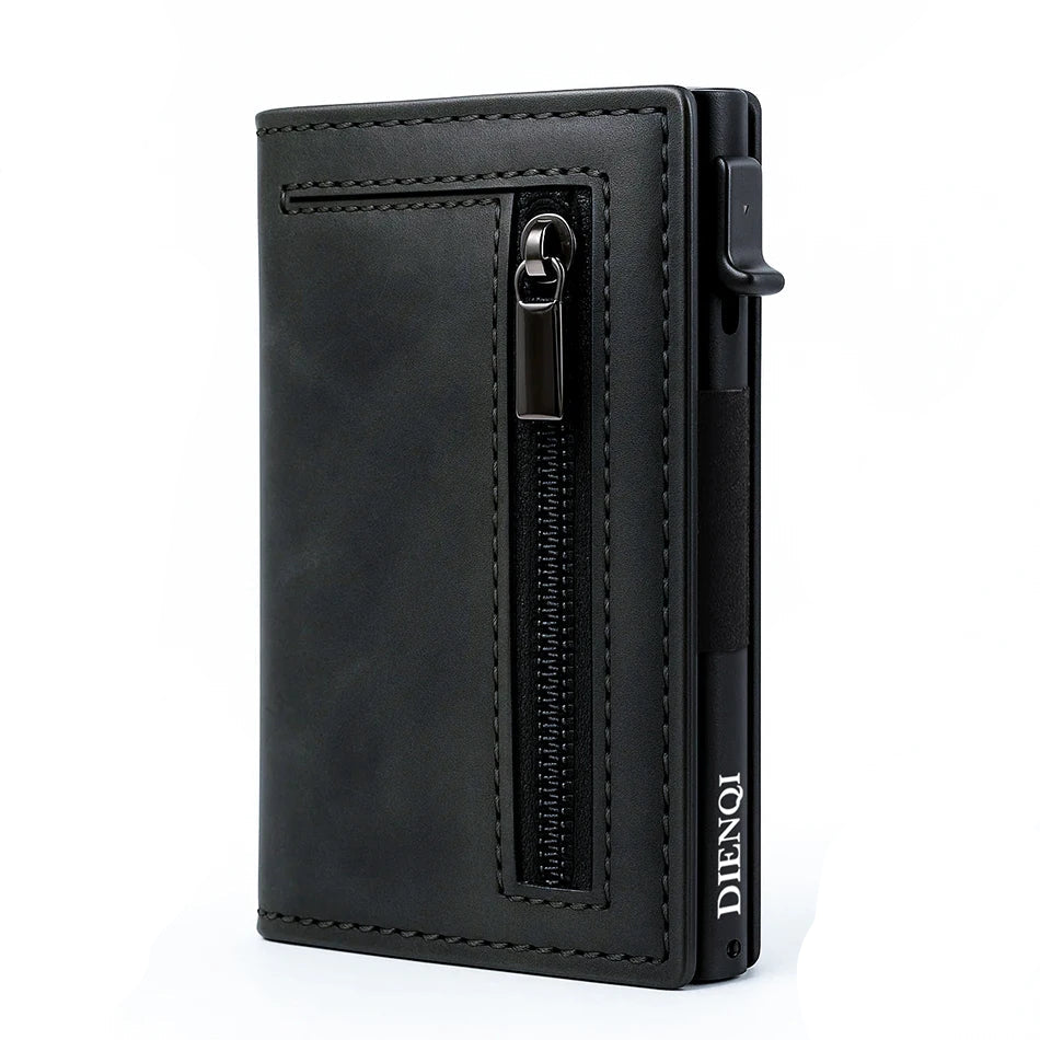 Magnetic RFID Pop-Up Card Holder Wallet