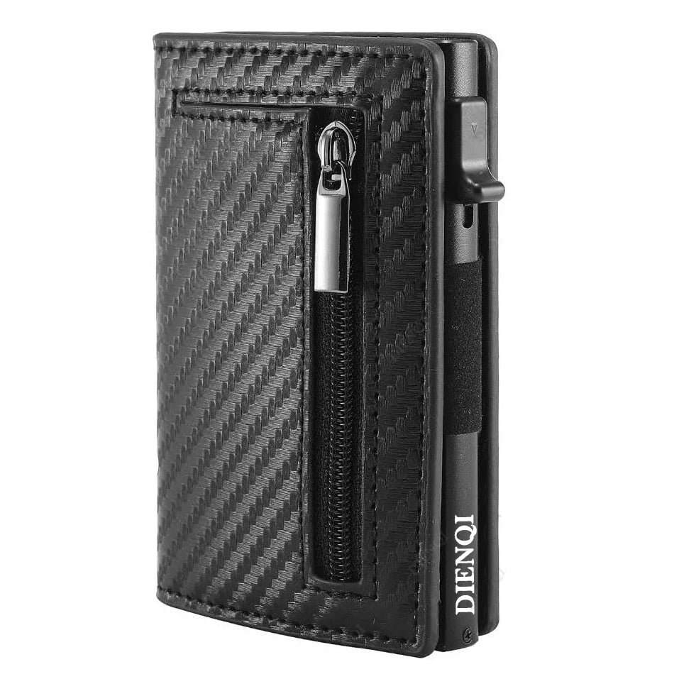 Magnetic RFID Pop-Up Card Holder Wallet