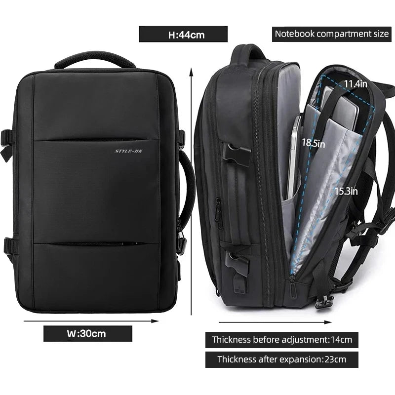15.6” Waterproof Anti-Theft Laptop Backpack