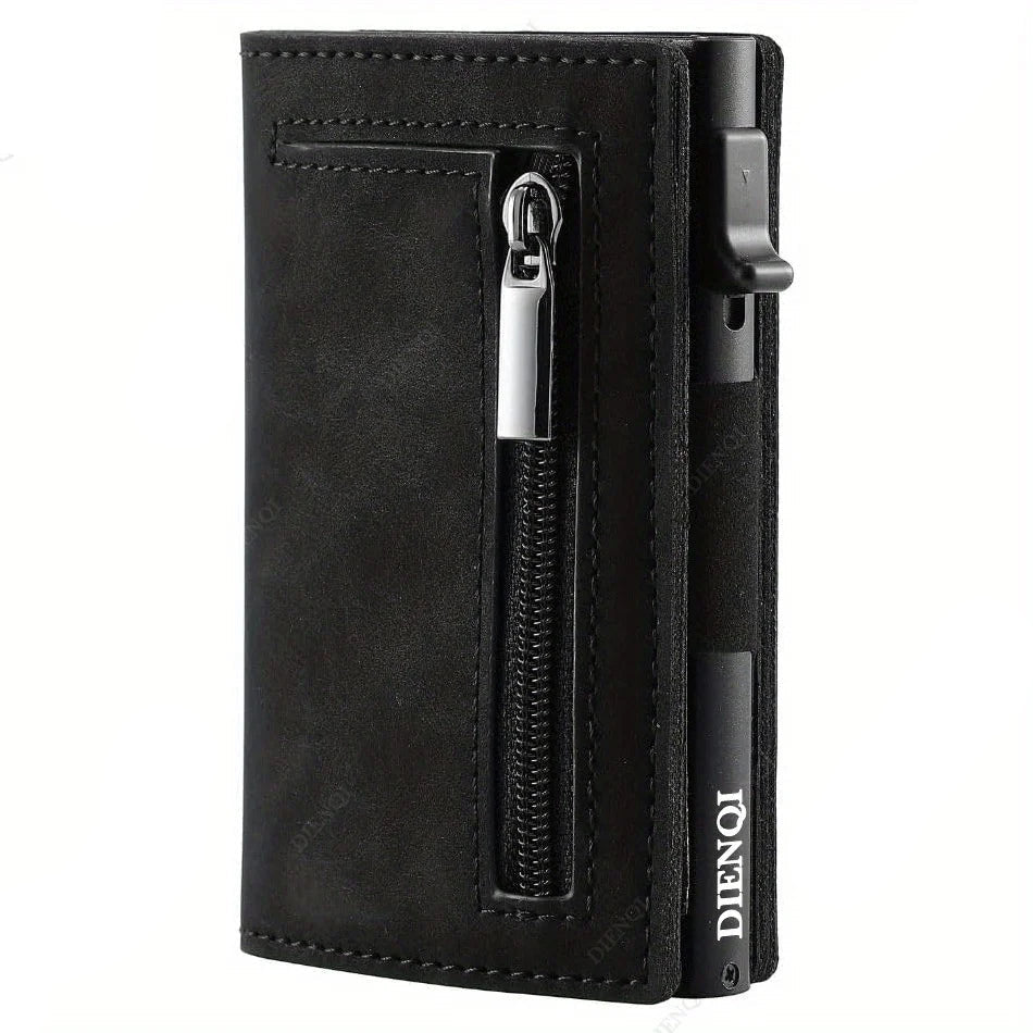Magnetic RFID Pop-Up Card Holder Wallet